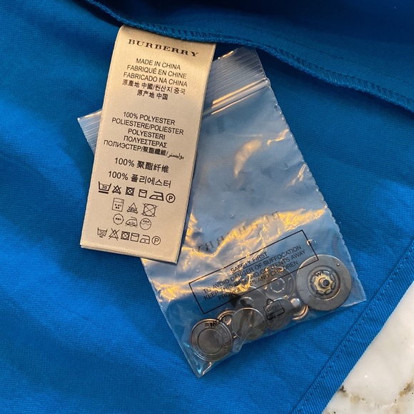 Burberry turquoise blouse - Picture 6 of 7